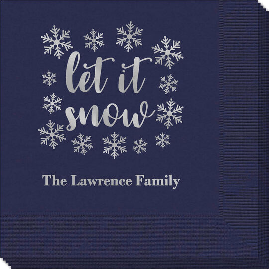 Let It Snow Napkins