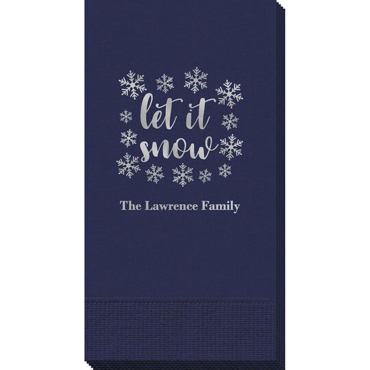 Let It Snow Guest Towels