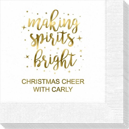 Making Spirits Bright Napkins