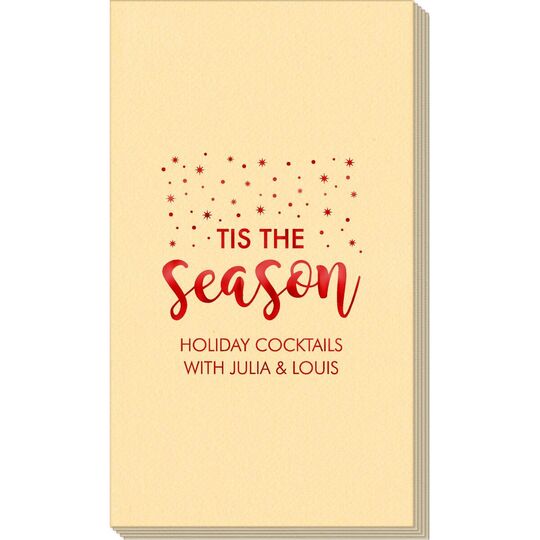 Tis The Season Linen Like Guest Towels