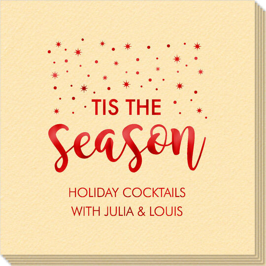 Tis The Season Linen Like Napkins