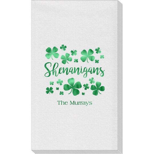 Shenanigans  Linen Like Guest Towels