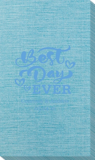 The Best Day Ever Bamboo Luxe Guest Towels