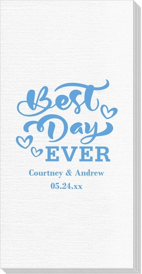 The Best Day Ever Luxury Deville Guest Towels