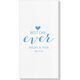 Best Day Ever with Heart Luxury Deville Guest Towels Image 1 of 2