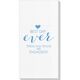 Best Day Ever with Heart Luxury Deville Guest Towels Image 2 of 2