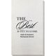 The Best Is Yet To Come Bamboo Luxe Guest Towels Image 1 of 2