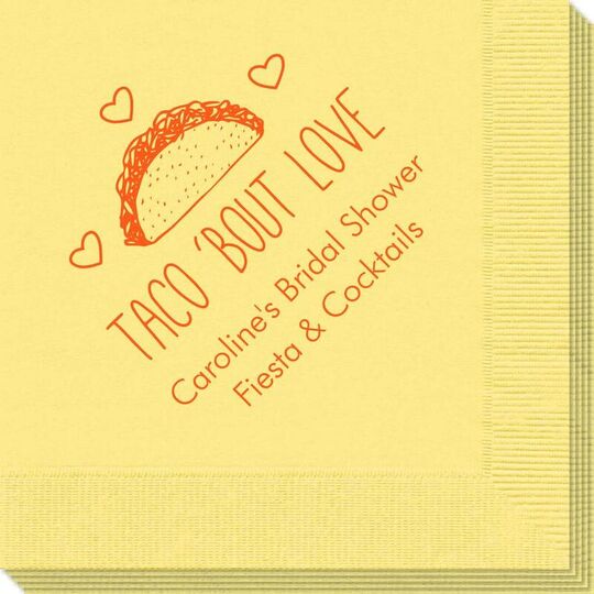 Taco Bout Love Napkins