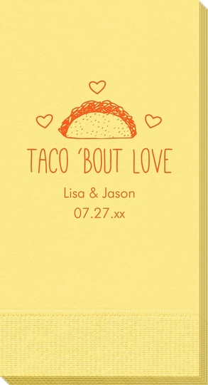 Taco Bout Love Guest Towels