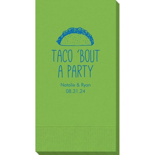 Taco Bout A Party Guest Towels