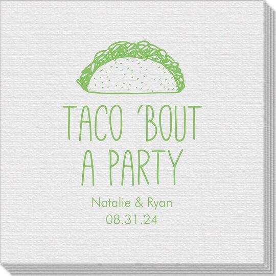Taco Bout A Party Linen Like Napkins