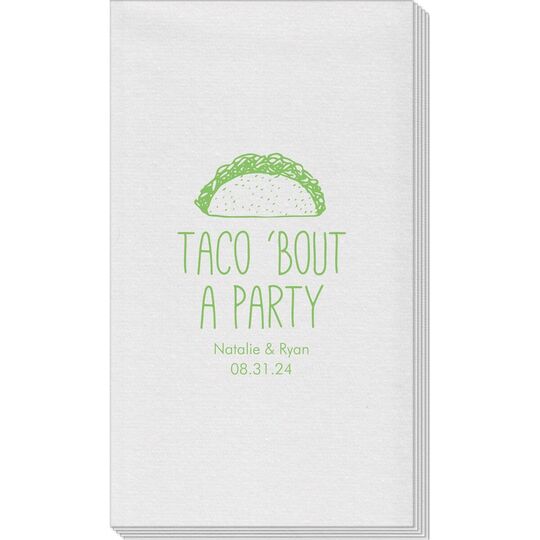 Taco Bout A Party Linen Like Guest Towels