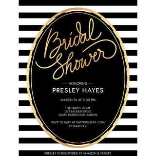 Striped Bridal Shower