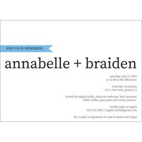 Colorful Banner Invitations