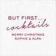 But First Cocktails Deville Napkins Image 3 of 4