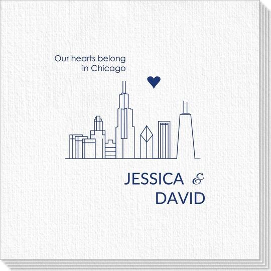 We Love Chicago Deville Napkins