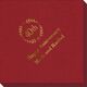 40th Wreath Linen Like Napkins Image 1 of 2