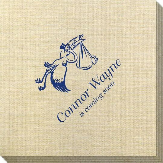 Special Stork Delivery Bamboo Luxe Napkins