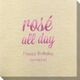 Rosé All Day Bamboo Luxe Napkins Image 1 of 3