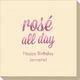 Rosé All Day Linen Like Napkins Image 1 of 3