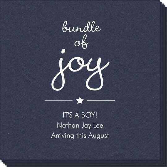 Star Bundle of Joy Linen Like Napkins