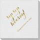 Elegant Sip Sip Hooray Linen Like Napkins Image 3 of 4