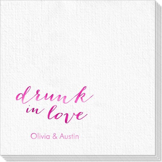 A Little Too Drunk in Love Deville Napkins