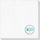 Petite Dotted Circle Duogram Deville Napkins Image 1 of 3
