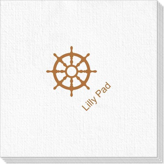 Nautical Wheel Deville Napkins