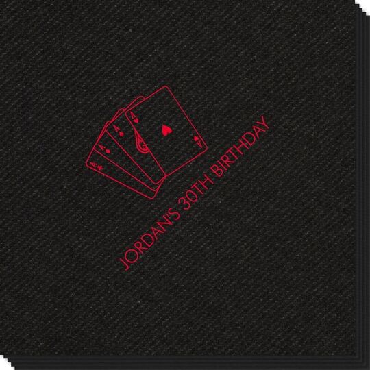 All Aces Linen Like Napkins