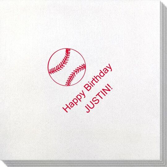 All Star Baseball Bamboo Luxe Napkins