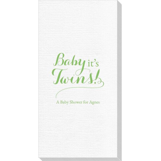 Baby It's Twins Deville Guest Towels