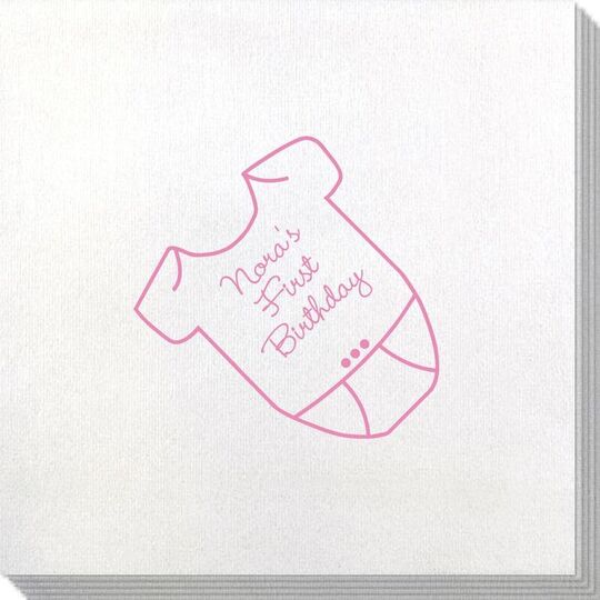 Baby Onesie Bamboo Luxe Napkins