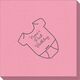 Baby Onesie Linen Like Napkins Image 2 of 2
