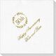 50th Wreath Deville Napkins Image 1 of 2