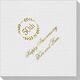 50th Wreath Linen Like Napkins Image 1 of 2