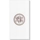 Double Circle Monogram Deville Guest Towels Image 3 of 5