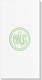 Double Circle Monogram Deville Guest Towels Image 2 of 5
