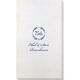 75th Wreath Bamboo Luxe Guest Towels Image 1 of 2