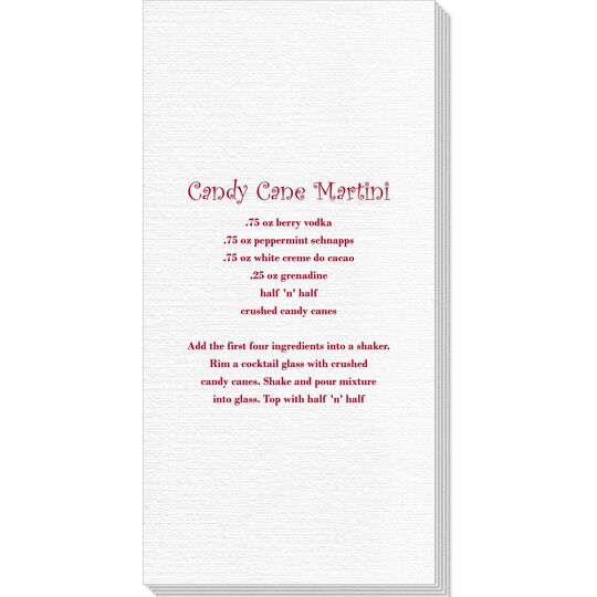 A Lot of Text Deville Guest Towels