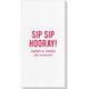 Bold Sip Sip Hooray Deville Guest Towels Image 4 of 4