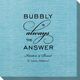 Bubbly is the Answer Bamboo Luxe Napkins Image 1 of 5