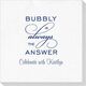 Bubbly is the Answer Deville Napkins Image 2 of 5
