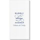Bubbly is the Answer Deville Guest Towels Image 4 of 5