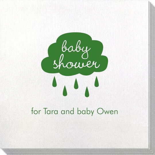 Baby Shower Cloud Bamboo Luxe Napkins