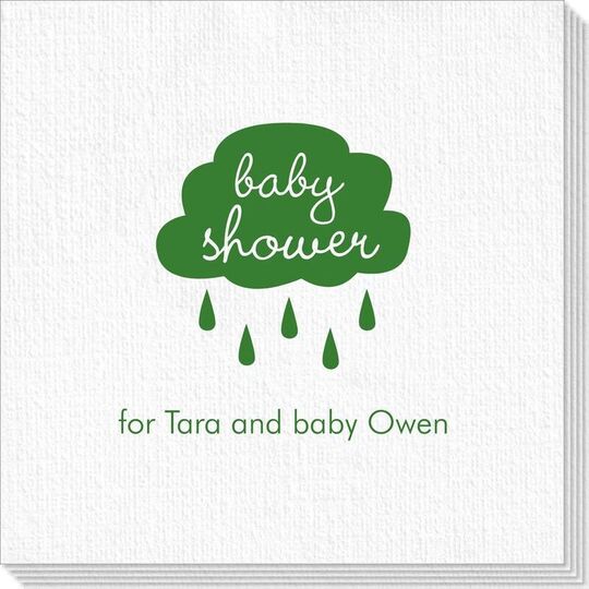 Baby Shower Cloud Deville Napkins