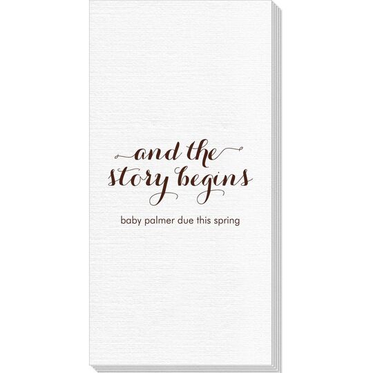 And the Story Begins Deville Guest Towels