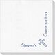 Corner Text with Inspirational Cross Deville Napkins Image 2 of 4