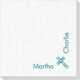 Corner Text with Inspirational Cross Deville Napkins Image 3 of 4