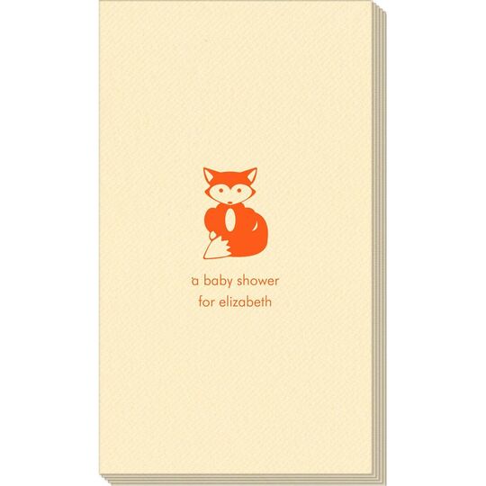 Little Fox Linen Like Guest Towels